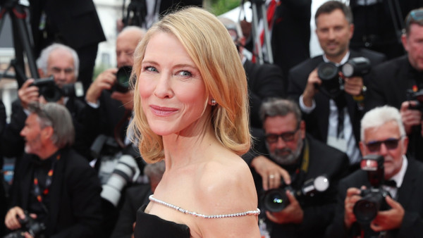 Cate Blanchett am Montag in Cannes