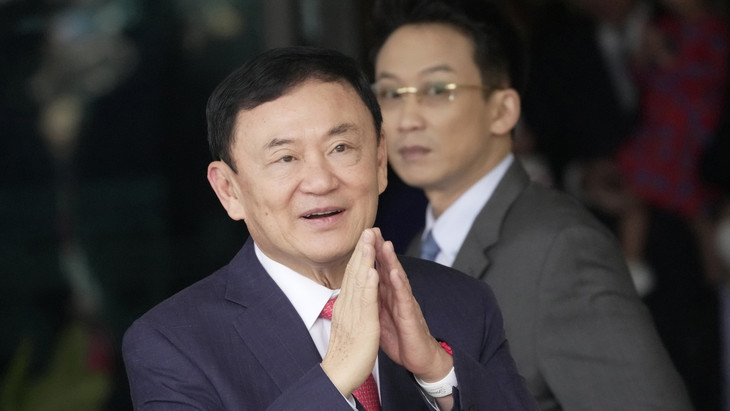 Der frühere thailändische Ministerpräsident Thaksin Shinawatra im August 2023 in Bangkok