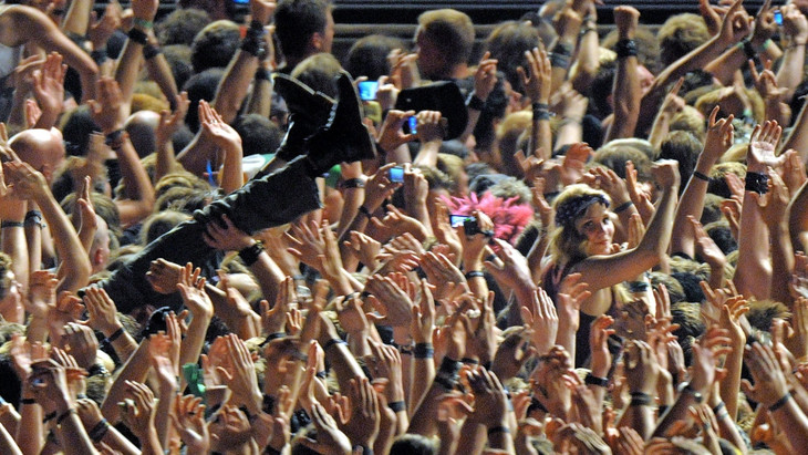 Rammstein-Konzert in Wacken mit 75.000 Fans