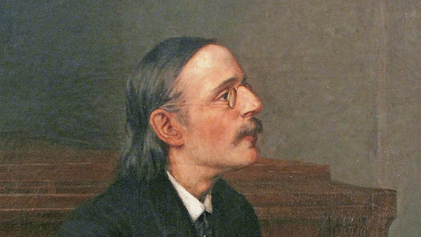 Bildnis des Künstlers nach seinem Tod: Das Porträt von Peter Cornelius fertigte die Malerin Julia Schily-Koppers um 1892 an.