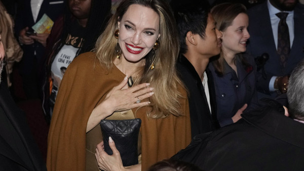Angelina Jolie im April dieses Jahres: Die Schauspielerin hatte im Herbst 2016 unerwartet die Scheidung eingereicht.