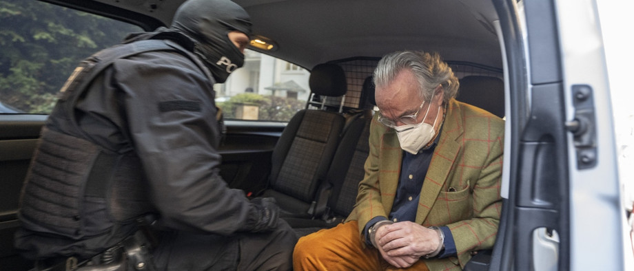 Festnahme: Im Dezember 2022 wurde Heinrich XIII Prinz Reuß bei einer Razzia gegen „Reichsbürger“ festgenommen