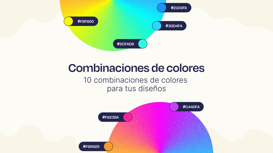 10 combinaciones de colores para tus diseños