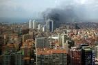 В Стамбуле горит 42-этажная высотка