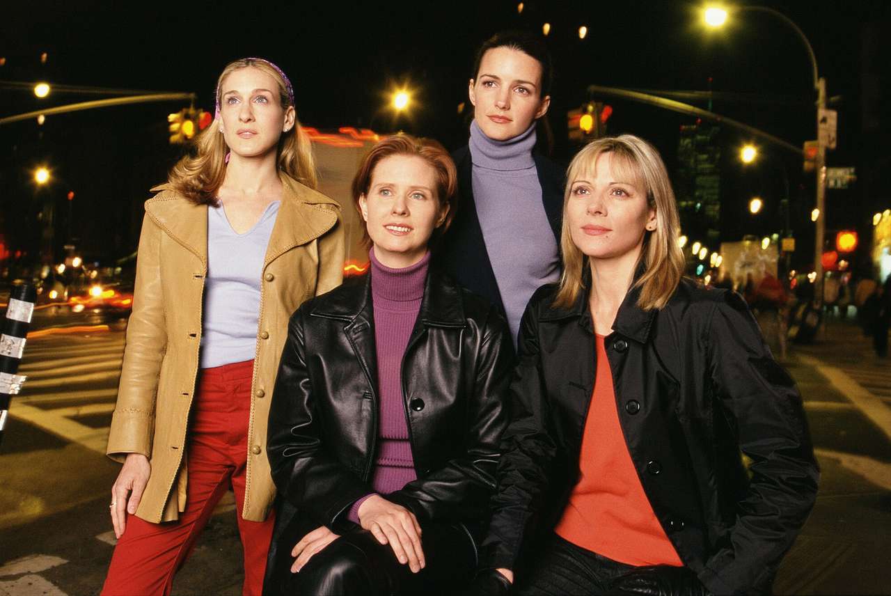 Sarah Jessica Parker, Cynthia Nixon, Kristin Davis and Kim Cattrall in 'Sex and the City'.