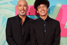 Jo Koy and Joseph Herbert Jr. attend the premiere of Universal Pictures' "Easter Sunday" on August 02, 2022 in Hollywood, California.