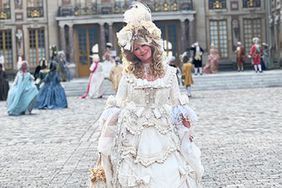 Sandra Lee's Semi-Homemade Marie Antoinette Dress for Versailles