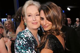 Meryl Streep and Penelope Cruz attend the TNT/TBS broadcast of the 16th Annual Screen Actors Guild