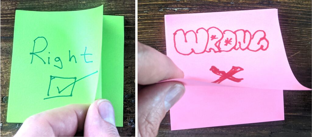How to peel a Post-It®