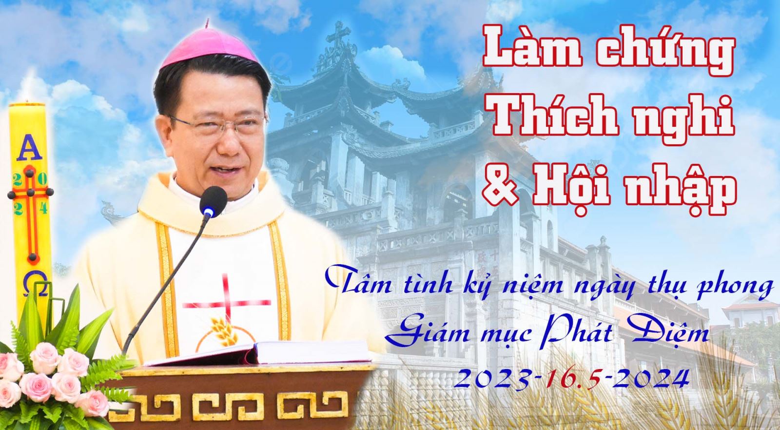 Thánh lễ tạ ơn kỷ niệm tròn một năm lãnh nhận sứ vụ mục tử Phát Diệm
