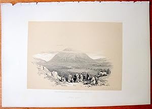 Bild des Verkufers fr Antique Lithograph. Mount Tabor. zum Verkauf von Ken Jackson