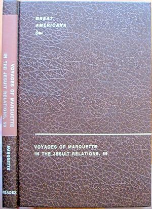 Bild des Verkufers fr Voyages of Marquette in the Jesuit Relations, 59 zum Verkauf von Ken Jackson