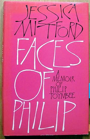 Bild des Verkufers fr Faces of Philip. A Memoir of Philip Toynbee zum Verkauf von Ken Jackson