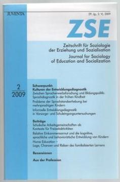 ZSE - Zeitschrift für Soziologie der Erziehung und Sozialisation / Journal für Sociology of Educa...