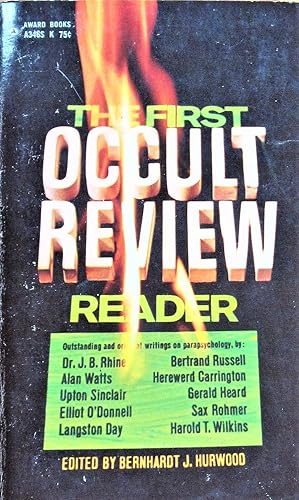 Bild des Verkufers fr The First Occult Review Reader zum Verkauf von Ken Jackson