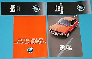 Prospekt BMW 316 , 318 , 320 , 320i - Ein neues Format für die Mittelklasse ( Stand: Januar 1977 ...