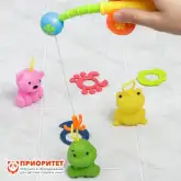 Набор игрушек для игры в ванне «Рыбалка»