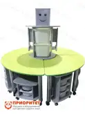 Модульный стеллаж «Робот-Робик №1»