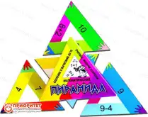 Развивающая игра «Пирамида. Математическая пирамида»1