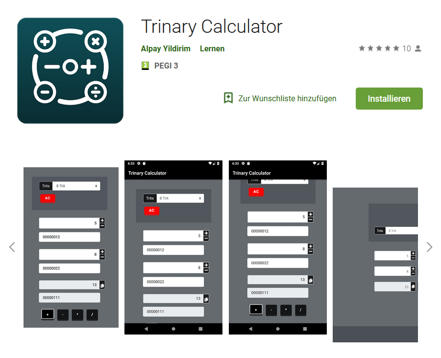 Trinary-Calculator-Android-Java-App