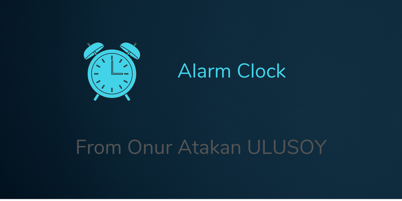 Alarm-Clock-by-ONUR