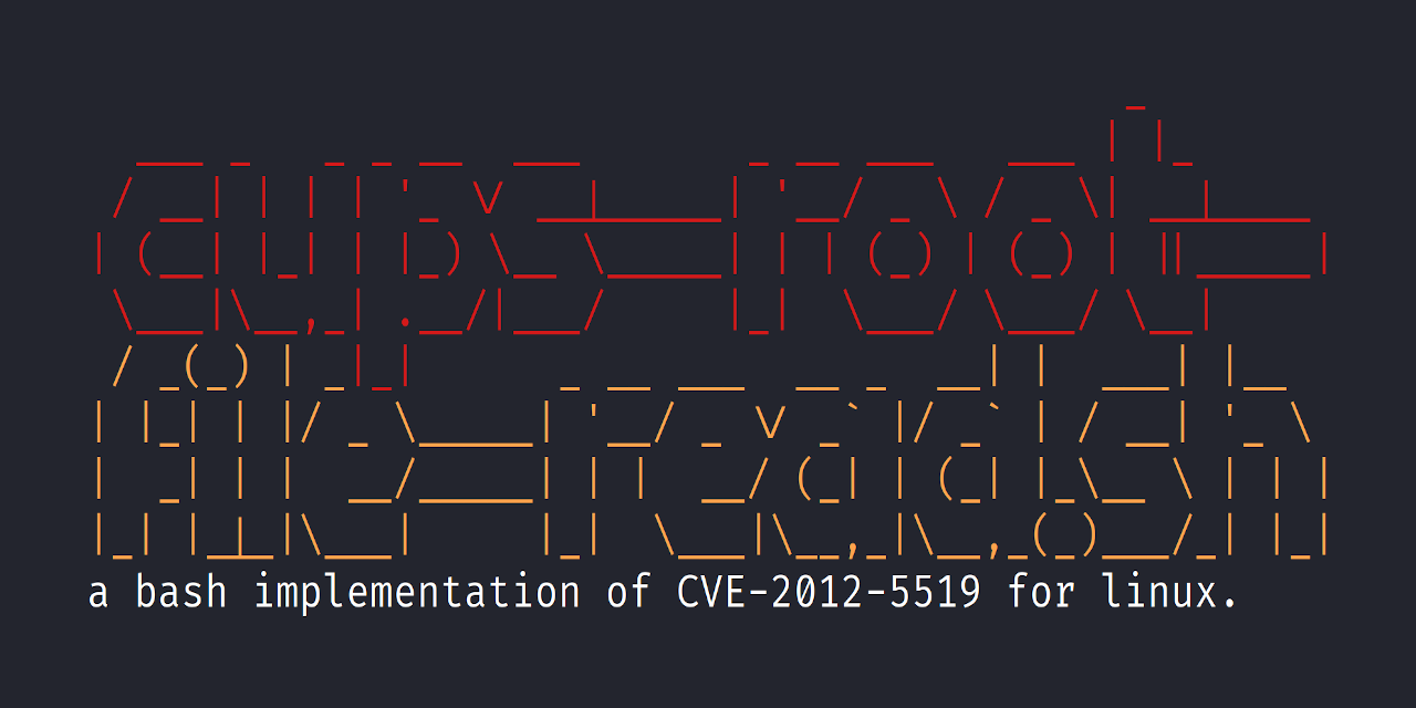 CVE-2012-5519