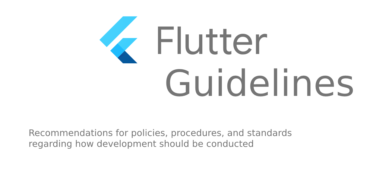 flutter-guidelines