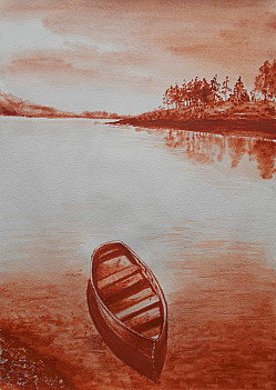 Пейзаж с лодкой 2 / Landscape with a Boat 2