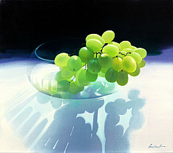 Картина с виноградом Невесомость