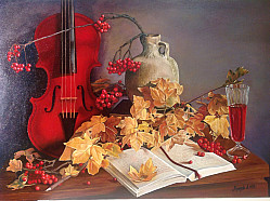 Осенняя мелодия для скрипки