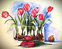 ”Весенние тюльпаны”