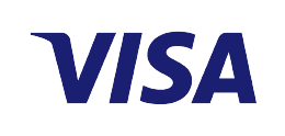 Visa credit card logo - Wildz Casino