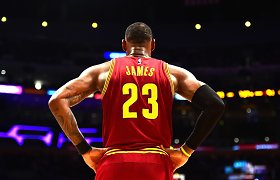 LeBronas Jamesas – vis dar NBA karalius, bet jo laikas artėja prie pabaigos?