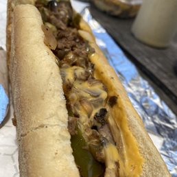 R&B's Steak and Fries - Cheesesteak Sandwich