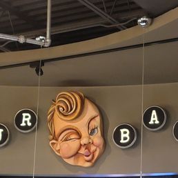 Pour Baby - Signage Above Bar