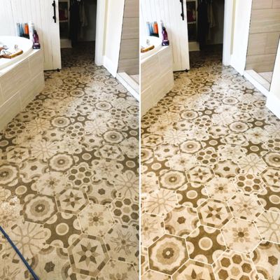 Photo of Coastal Carpet Care - Fairhope , AL, US. We also clean Tile & Grout! Let us get that grime out. 
Call 251-776-0049 for