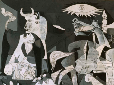 Pablo Picasso, Guernica (detalle), 1937. Museo Nacional Centro de Arte Reina Sofía. © Sucesión Pablo Picasso. VEGAP, Madrid