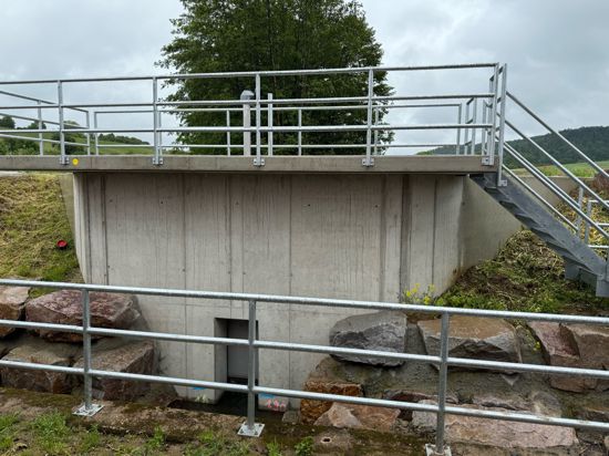 Oberderdingens Hochwasserrückhaltebecken wird eingeweiht