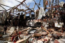Saudi Arabia to ease Yemen blockade after funeral strike