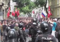 В Братиславе произошли бои с полицией во время антимигрантского марша