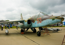 На Украине во время учебного полета разбился Су-25