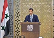 Президент Сирии Башар Асад выступил с прямым обвинением высших руководителей Турции Реджепа Тайпи Эрдогана и Эхмета Давутоглу в поддержке террористов "Исламского государства"