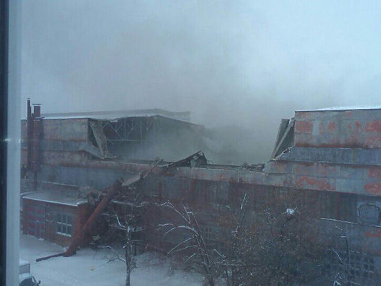 Трагедия на предприятии концерна «Алмаз-Антей» произошла из-за мощного снегопада