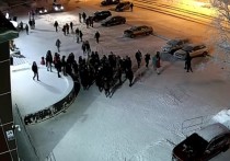 В Апатитах Мурманской области произошла массовая драка несовершеннолетних с полицейскими