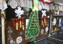 В Йошкар-Оле завершен конкурс на лучшее оформление салона троллейбуса к Новому году.