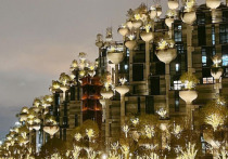 В Шанхае открылся многофункциональный комплекс «1000 деревьев», его создатели вдохновлялись одним из семи чудес света - Висячими садами Семирамиды в Вавилоне
