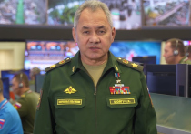 Министр обороны России Сергей Шойгу поздравил военнослужащих с наступающим Новым годом