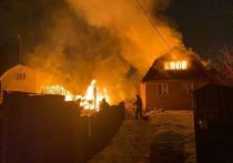 Житель Подмосковья погиб во время пожара в городском округе Чехов