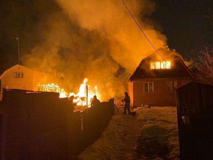 Житель Подмосковья погиб во время пожара в городском округе Чехов