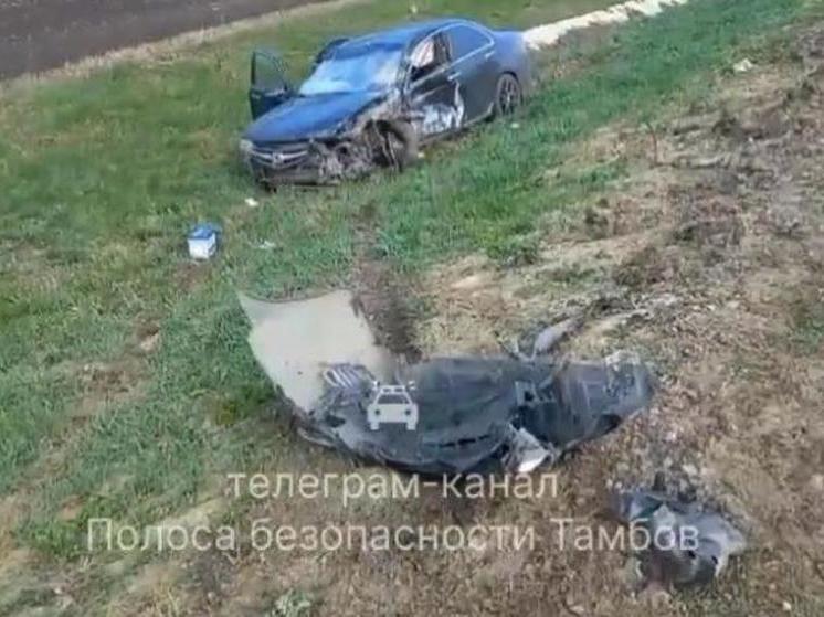 Тройное ДТП с пострадавшим произошло на трассе в Тамбовской области
